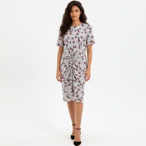 Isabel Marant Silk Floral Rahoma Vine Print Dress